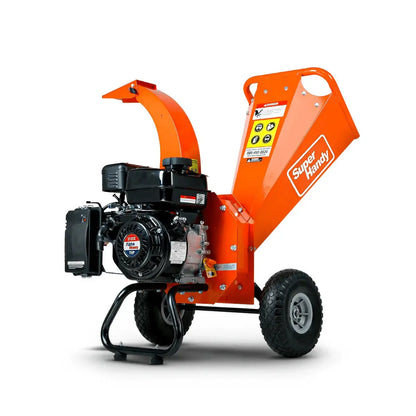 Wood Chipper Mini - 7HP 212CC, 3" Max Branch Capacity Renovomotors