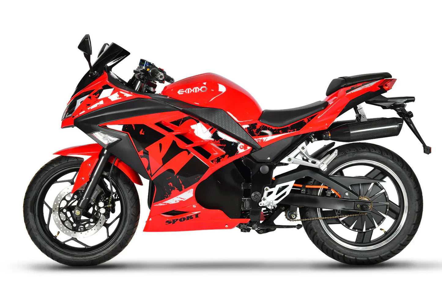 Zone GTS Electric Motorcycle Full-Size Sports Motorcycle-Style eBike EMMO