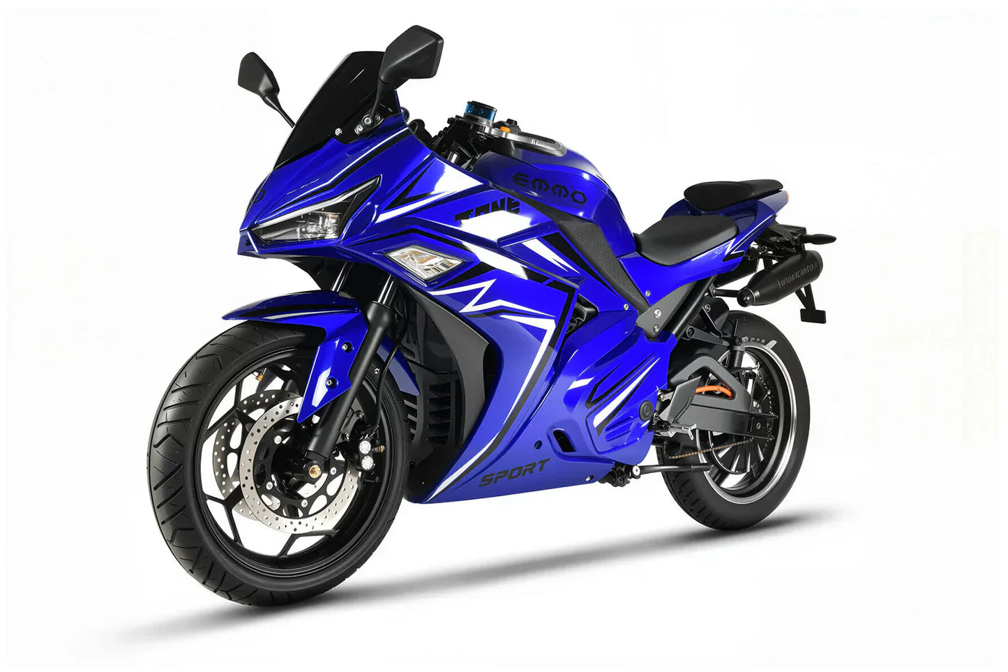 2025 Zone II Electric Motorcycle Refreshed Sports eBike with CarPlay and Removable Battery EMMO