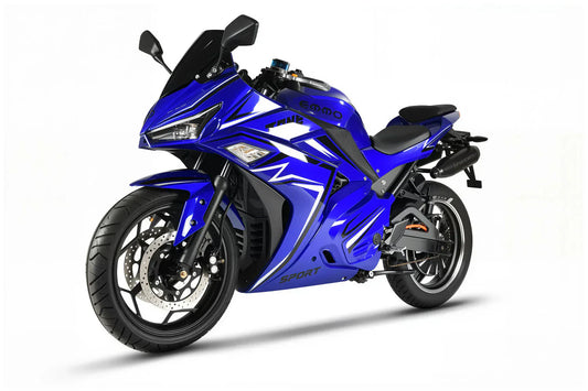 2025 Zone II Electric Motorcycle Refreshed Sports eBike with CarPlay and Removable Battery EMMO