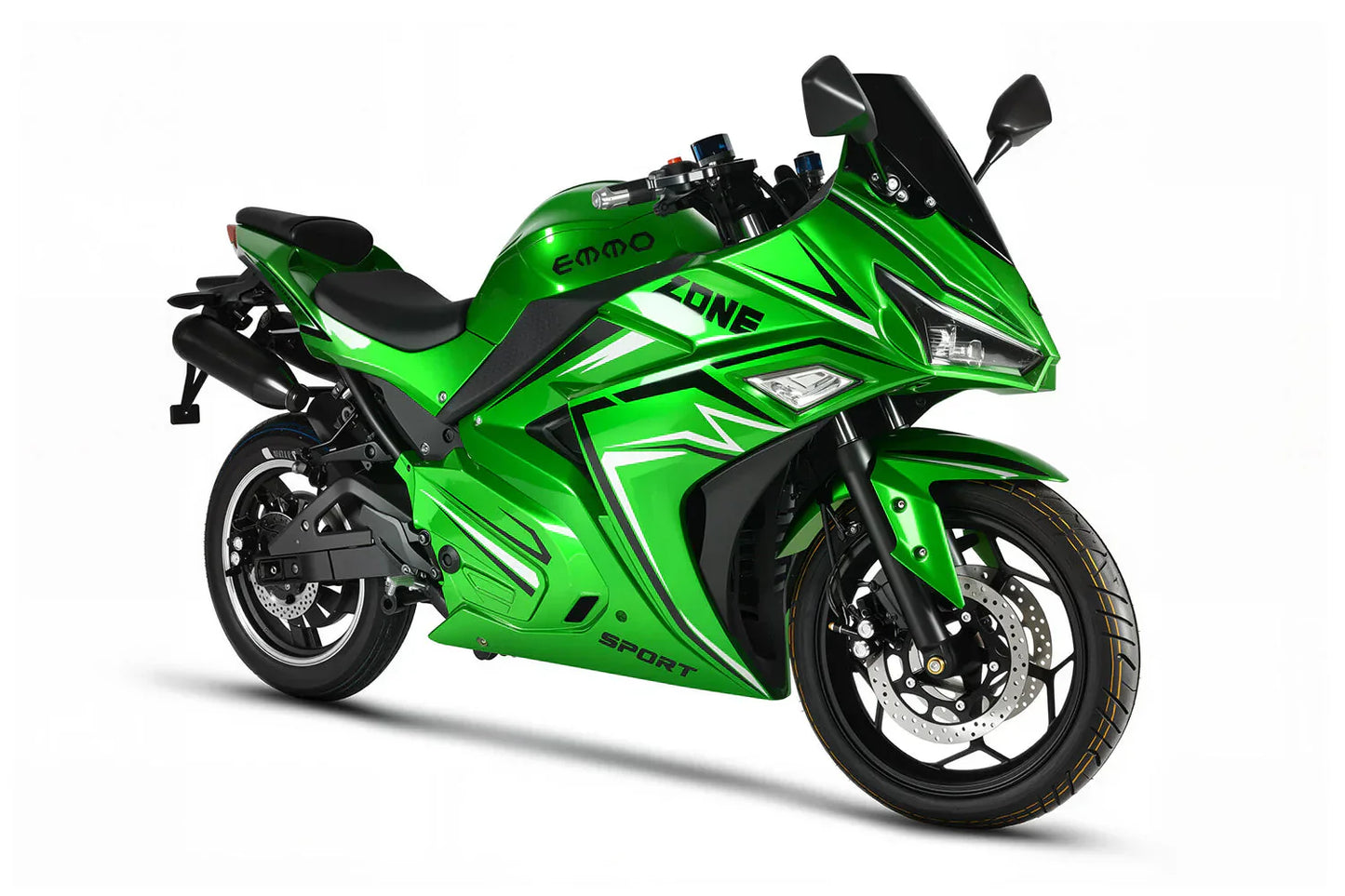 2025 Zone II Electric Motorcycle Refreshed Sports eBike with CarPlay and Removable Battery EMMO