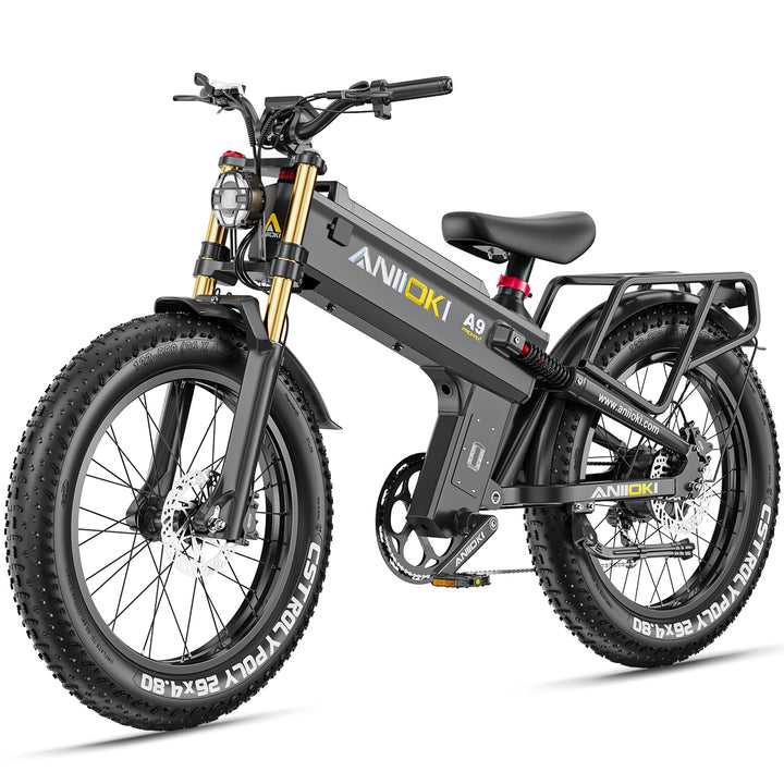 Aniioki A9 Pro Max 2000W Peak Power, Max 33MPH, 26*4.8" Fat Tire Renovomotors
