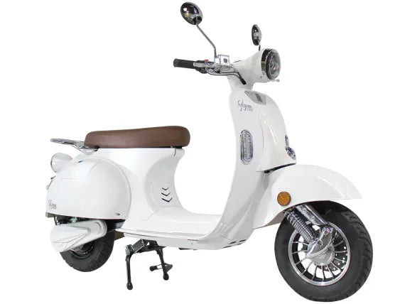 Aventura X EV2000 Electric Moped,2000W Brushless DC Motor,25 MPH,60V20AH Lithium Ion,Range:25/50 miles