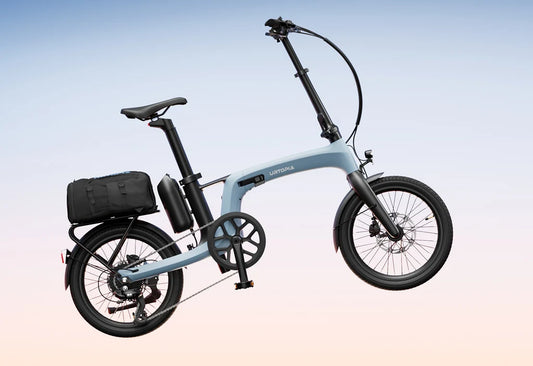 Urtopia Carbon Fold 2 E-Bike - Light Blue