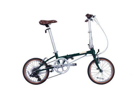 Dahon Boardwalk D7 16in Folding Bike – Retro 7-Speed