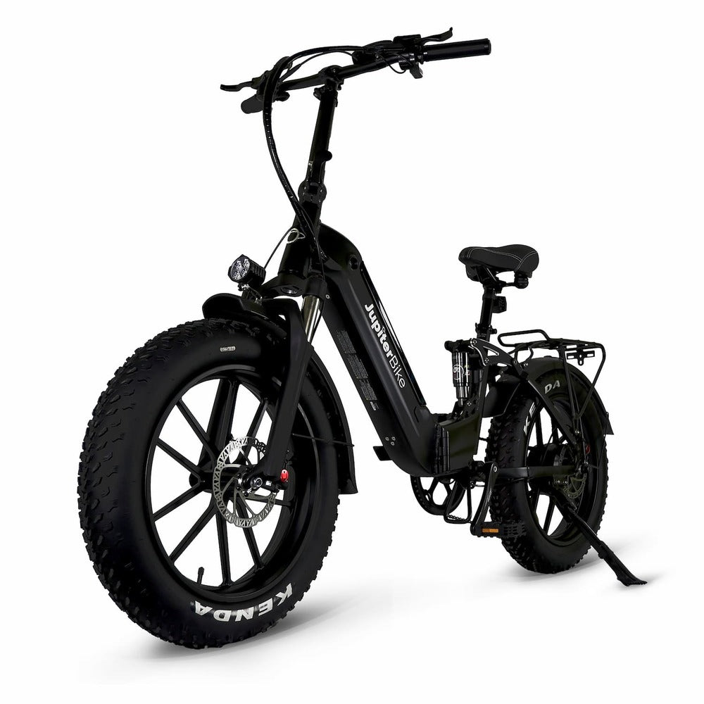 Jupiter Defiant ST Fat Tire Folding Electric Bike | 750W Full Suspension E-Bike
