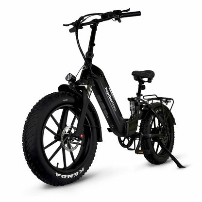 Jupiter Defiant ST Fat Tire Folding Electric Bike | 750W Full Suspension E-Bike