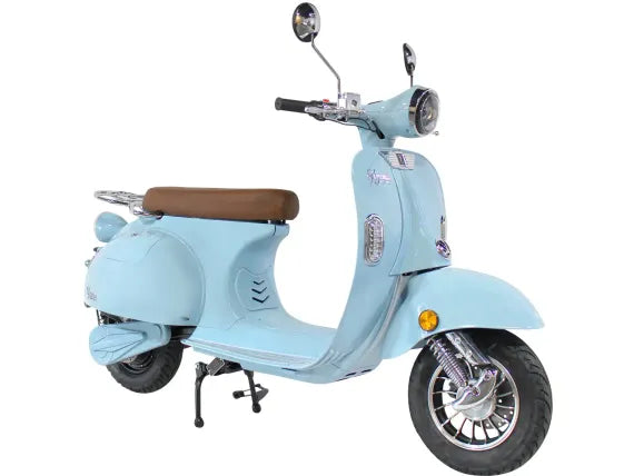 Aventura X EV2000 Electric Moped,2000W Brushless DC Motor,25 MPH,60V20AH Lithium Ion,Range:25/50 miles