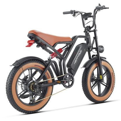HappyRun Tank G60 Electric Bike | 750W Motor, 48V 18Ah Battery, 68-Mile Range