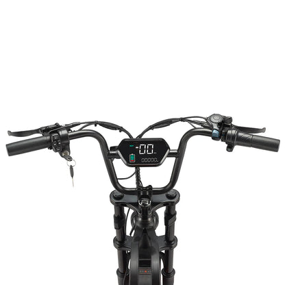 HappyRun Tank G60 Electric Bike | 750W Motor, 48V 18Ah Battery, 68-Mile Range
