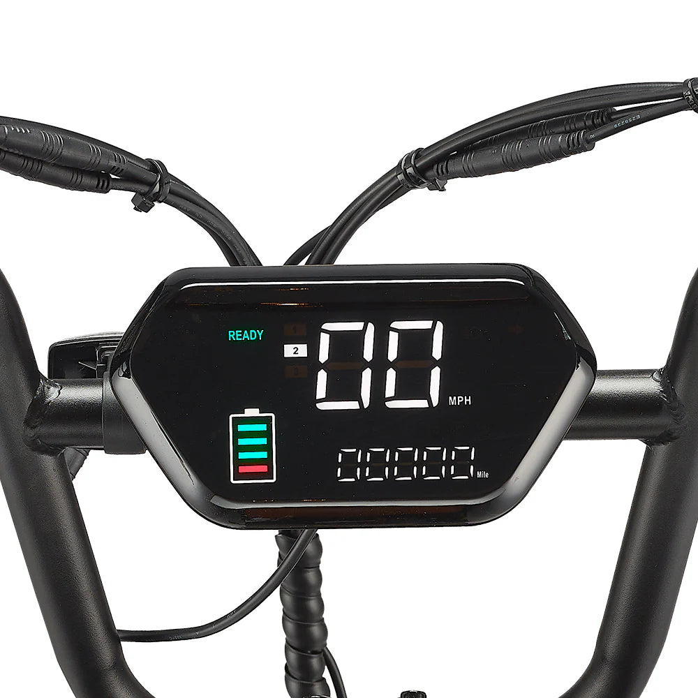 HappyRun Tank G60 Electric Bike | 750W Motor, 48V 18Ah Battery, 68-Mile Range