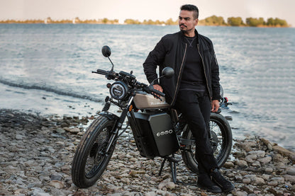 Nomado Electric Motorcycle Cafe Racer Style Motorcycle Ebike EMMO