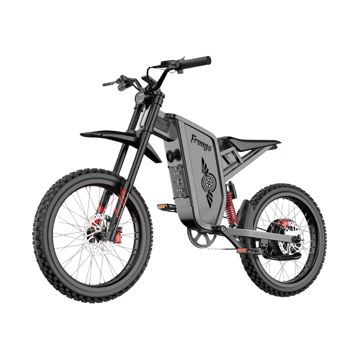 Freego X2 Dirt Master Electric Bike | 6000W Peak Motor, 60V 30Ah Battery, 50 MPH