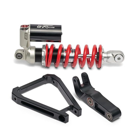 EBMX Rear Shock with upgraded v2 linkage and triangle for SurRon Light Bee