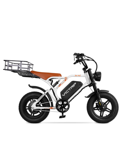 VICTRIP®R6  Pro- 1500W Full Suspension Moped Style EBike