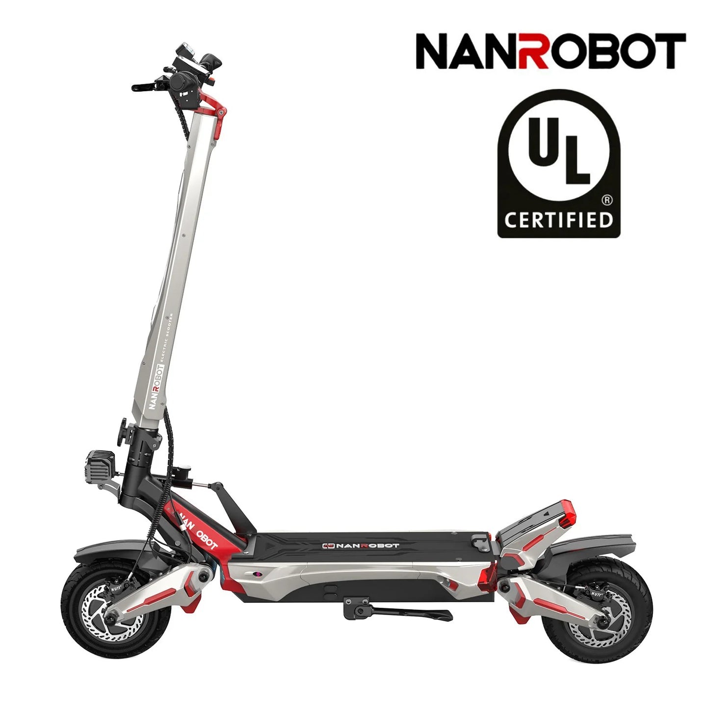 NANROBOT N6 72V Electric Scooter | Dual 3000W Motor | 81 Mile Range | 50 MPH Speed