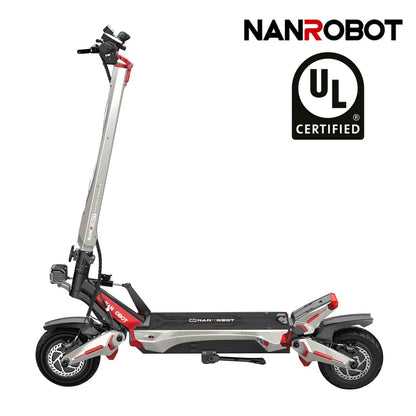 NANROBOT N6 72V Electric Scooter | Dual 3000W Motor | 81 Mile Range | 50 MPH Speed