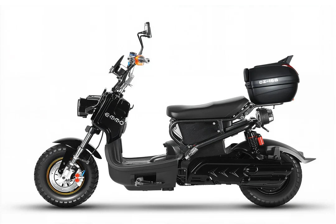 Monster S - 72V Electric Scooter Rugged Off-Road Style Moped Ebike