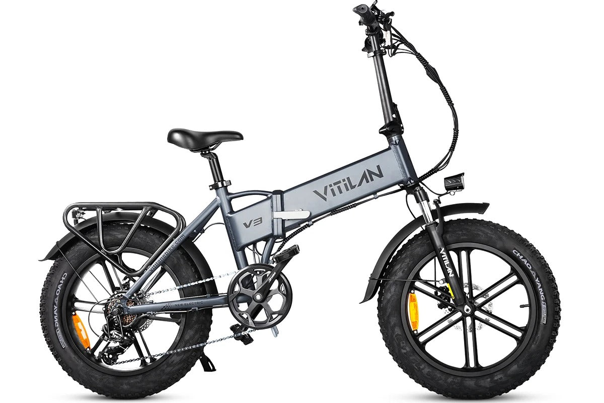 Vitilan V3 2.0 750W Folding Fat Tire Electric Bike