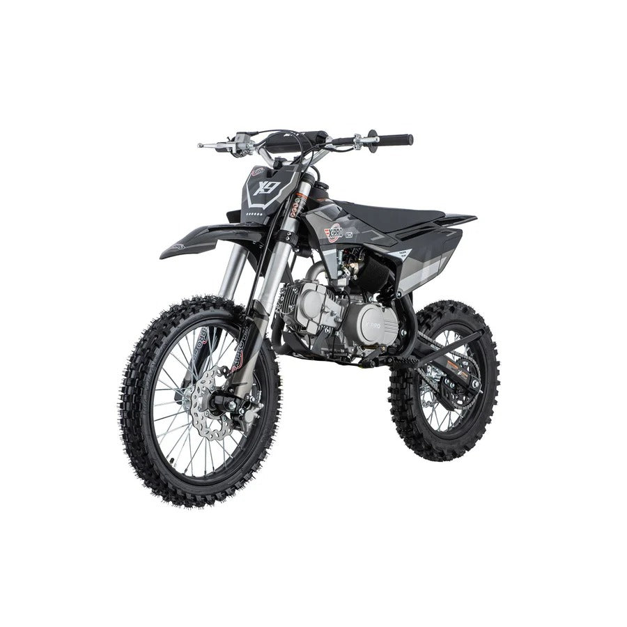 X-PRO X9 125cc Dirt Bike | 45+ MPH | 4-Speed Manual | 17"/14"