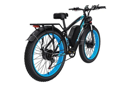 Vitilan H5 Dual Motor Fat Tire E-Bike | 2000W AWD &amp; 52V 25Ah