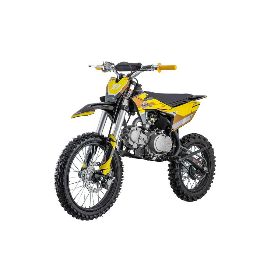X-PRO X9 125cc Dirt Bike | 45+ MPH | 4-Speed Manual | 17"/14"