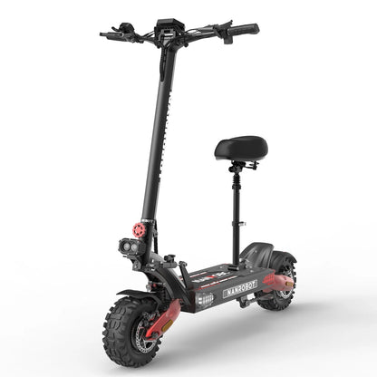 NANROBOT LS7+ 72V Electric Scooter | Dual 3000W Motors, 74 MPH, 81 Mile Range
