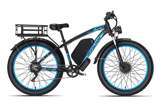 Vitilan H5 Dual Motor Fat Tire E-Bike | 2000W AWD &amp; 52V 25Ah