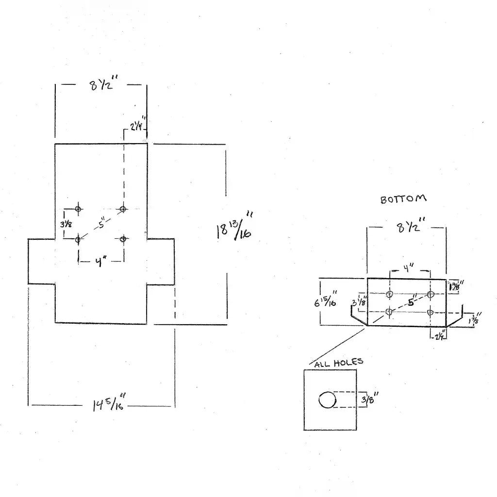 Gas Can Holder Front Loading 20 Liter