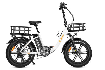 Vitilan U7 2.0 750W Electric Bike | 48V 20Ah Fat Tire E-Bike