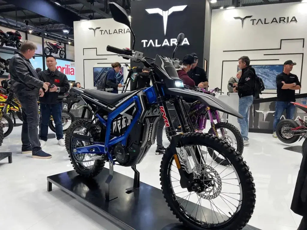 Talaria Dragon MX Electric Dirt Bike Green | 28kW Power, 88.8V Battery, 110 km/h Speed