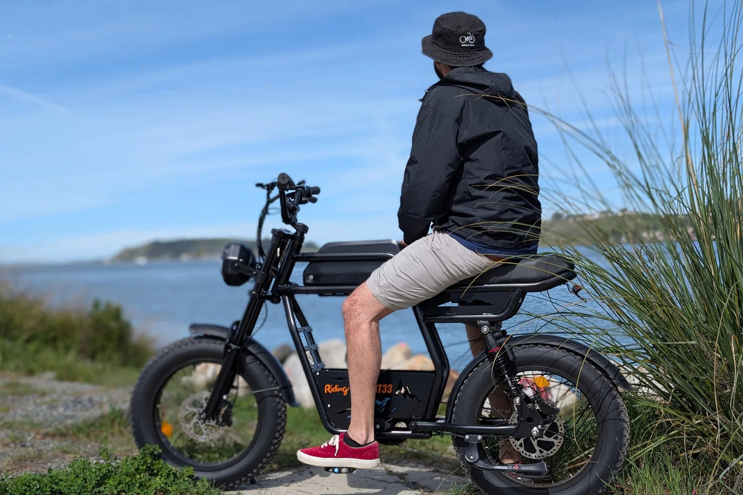 Riding times GT33 Cargo Electric Bike | 1350W Motor, 48V 27Ah Battery, 31 MPH