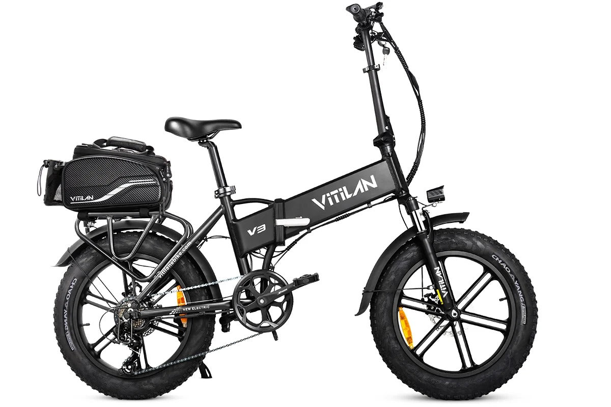 Vitilan V3 2.0 750W Folding Fat Tire Electric Bike