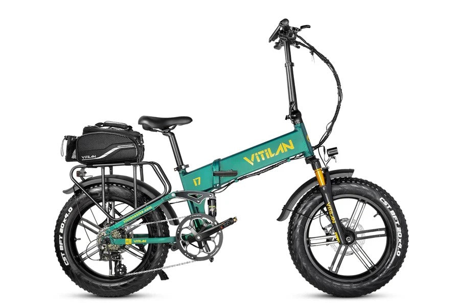 Vitilan I7 PRO Electric Bike | 750W 1200W 48V 20Ah Fat Tire E-Bike