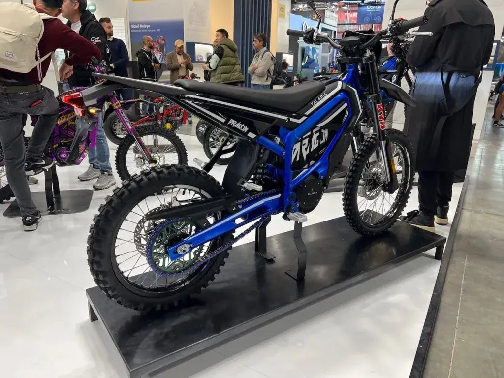 Talaria Dragon MX Electric Dirt Bike Green | 28kW Power, 88.8V Battery, 110 km/h Speed