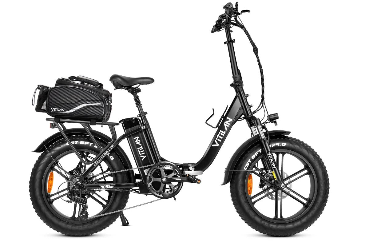 Vitilan U7 2.0 750W Electric Bike | 48V 20Ah Fat Tire E-Bike