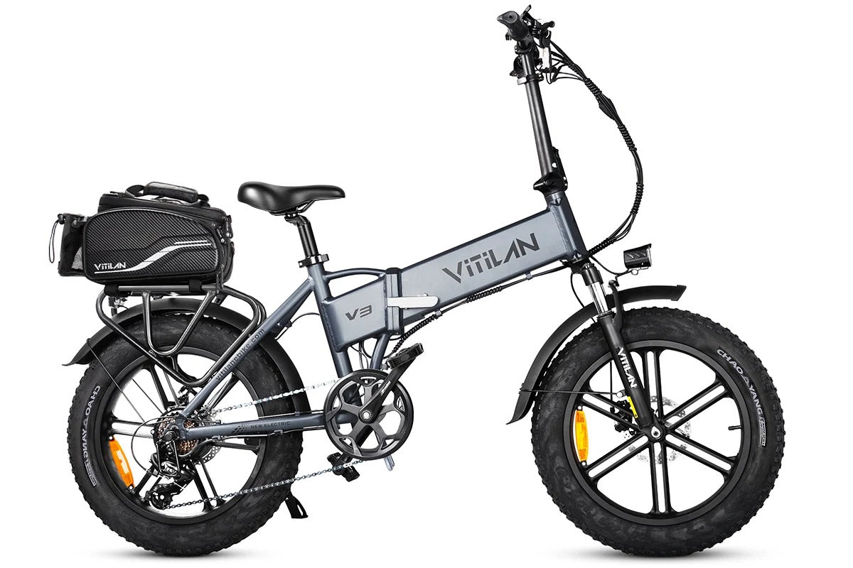 Vitilan V3 2.0 750W Folding Fat Tire Electric Bike