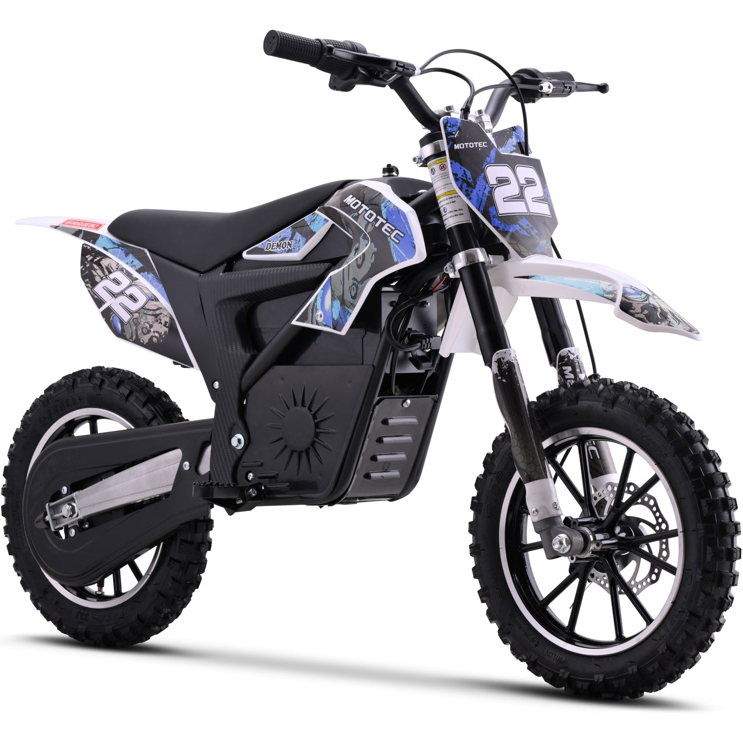 MotoTec 36v 790w Demon Electric Dirt Bike Lithium