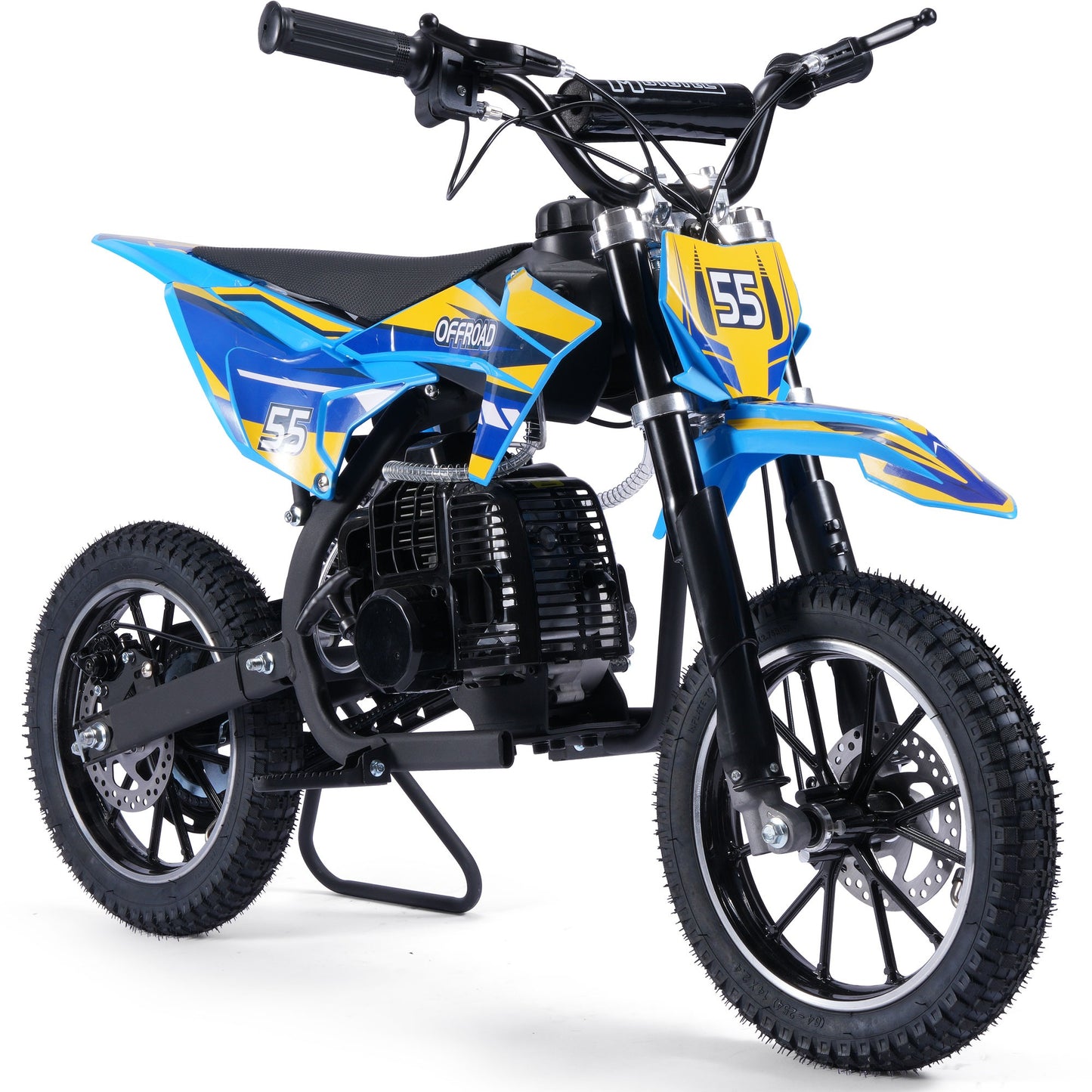 MotoTec Pioneer 49cc 2-Stroke Kids Gas Dirt Bike / Off Road Use Only