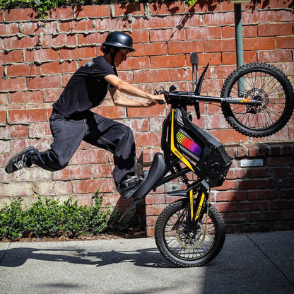 Freego Nova 4 Mid-Drive Electric Dirt Bike | 6000W Peak Motor, 45 MPH, 60V 30Ah Battery