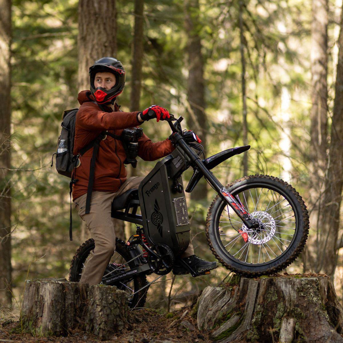 Freego X3 Electric Dirt Bike | 8000W Peak Motor, 72V Battery, 56 MPH Top Speed
