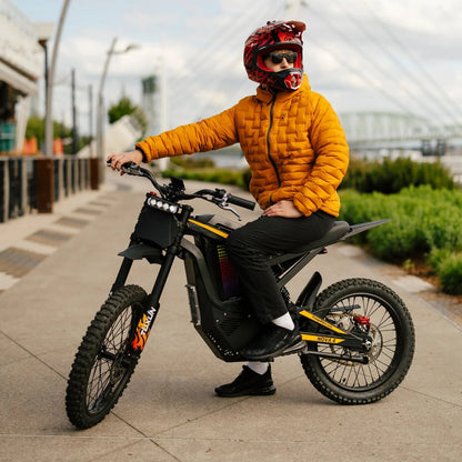 Freego Nova 4 Mid-Drive Electric Dirt Bike | 6000W Peak Motor, 45 MPH, 60V 30Ah Battery