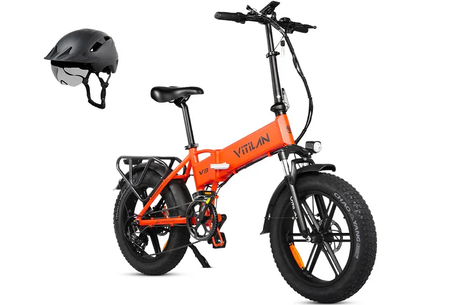Vitilan V3 2.0 750W Folding Fat Tire Electric Bike
