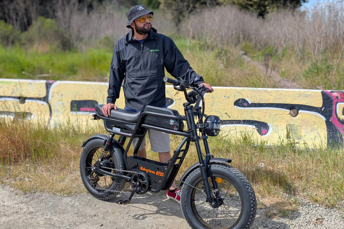 Riding times GT33 Cargo Electric Bike | 1350W Motor, 48V 27Ah Battery, 31 MPH