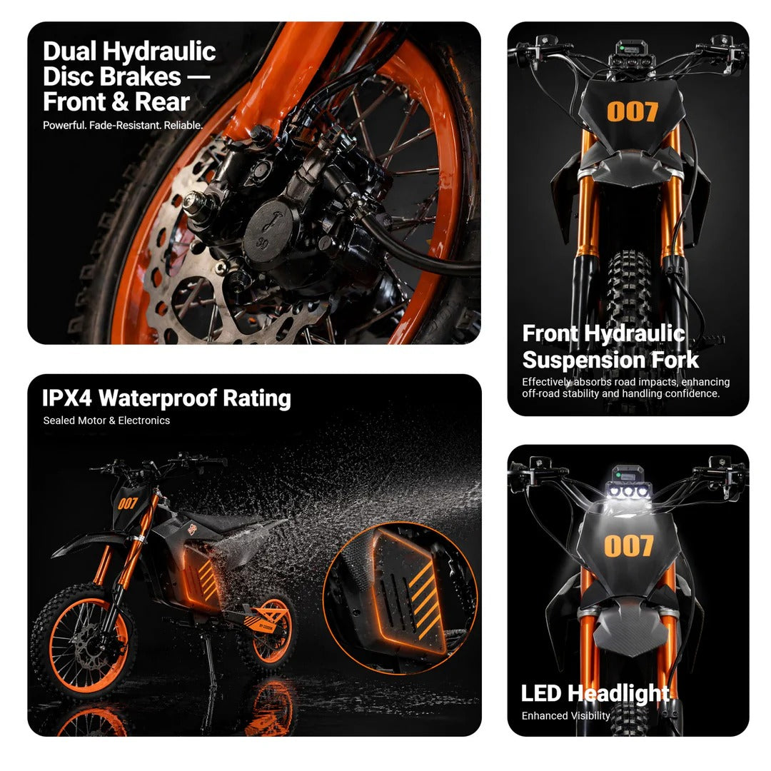 XPROUSA Drax Sport 2700W Electric Dirt Bike