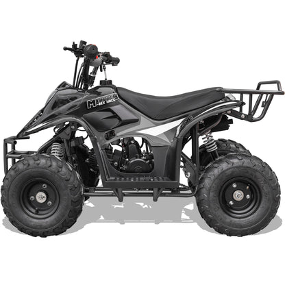 MotoTec Rex 110cc 4-Stroke Kids Gas ATV Black/Off Road Use Only