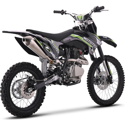 MotoTec X4 150cc 4-Stroke Gas Dirt Bike Black/Off Road Use Only