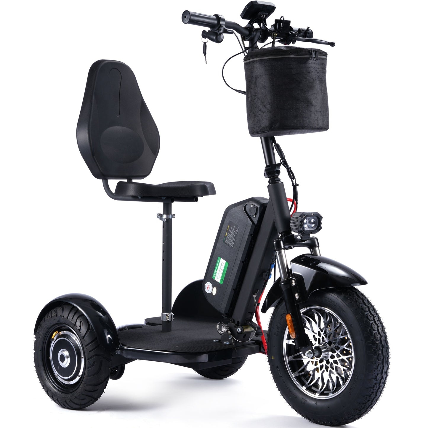 MotoTec Electric Trike 48V 900W Lithium Scooter