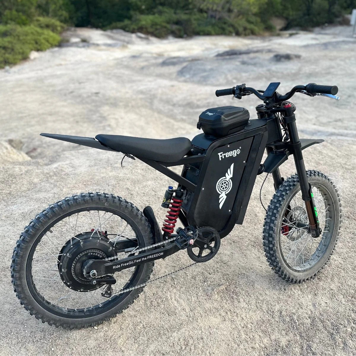 Freego X3 Electric Dirt Bike | 8000W Peak Motor, 72V Battery, 56 MPH Top Speed