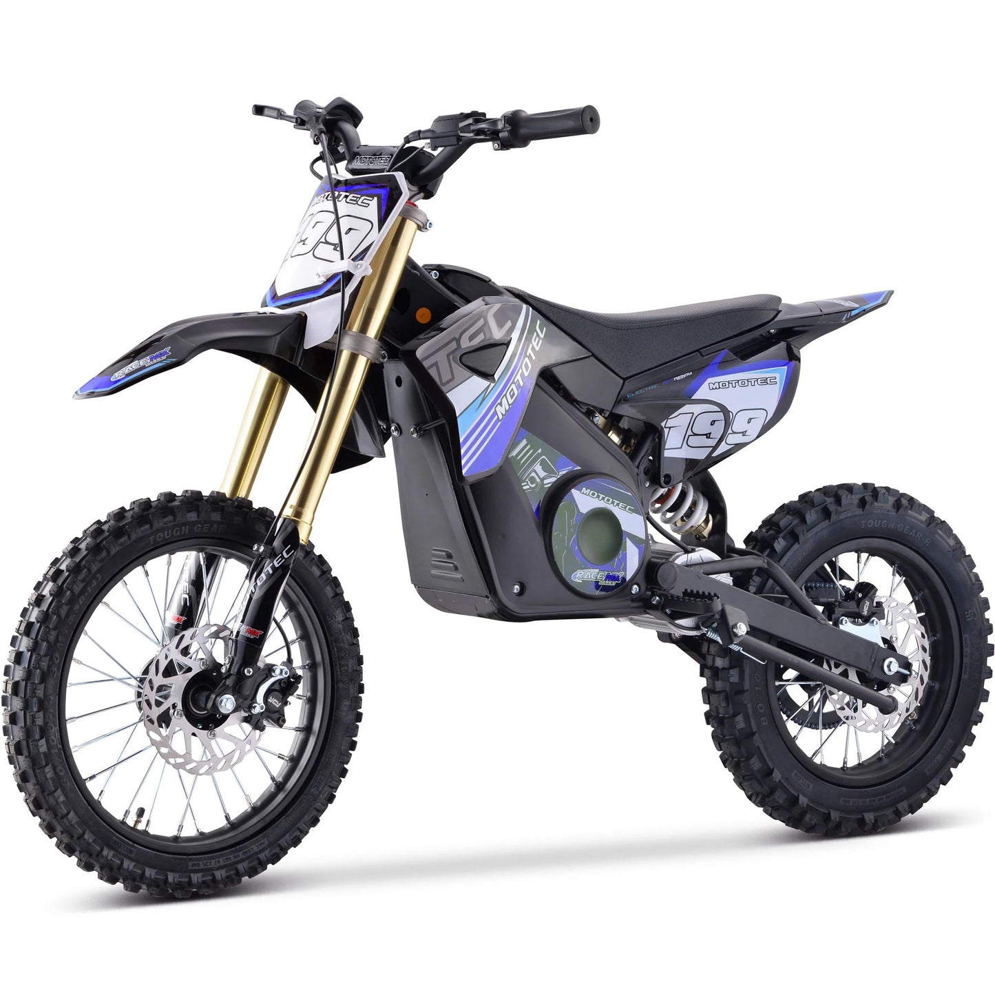 MotoTec Pro 48V 1800W Electric Dirt Bike | 31 MPH